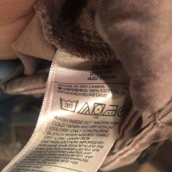 GAP SLIM FIT CHINOS 29x30 - Picture 5 of 6